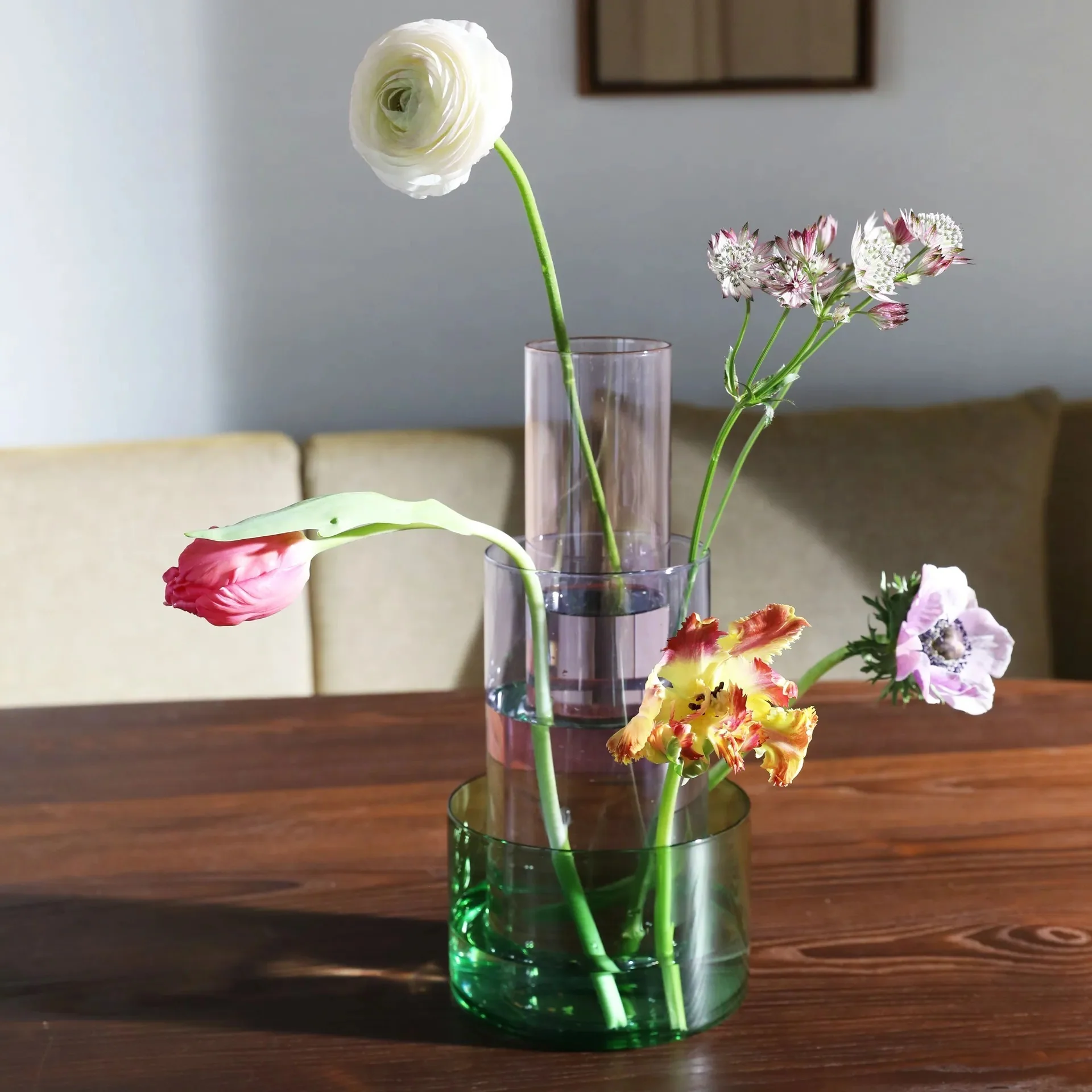 AMPHI VASE - GREEN/LILAC - Image 5