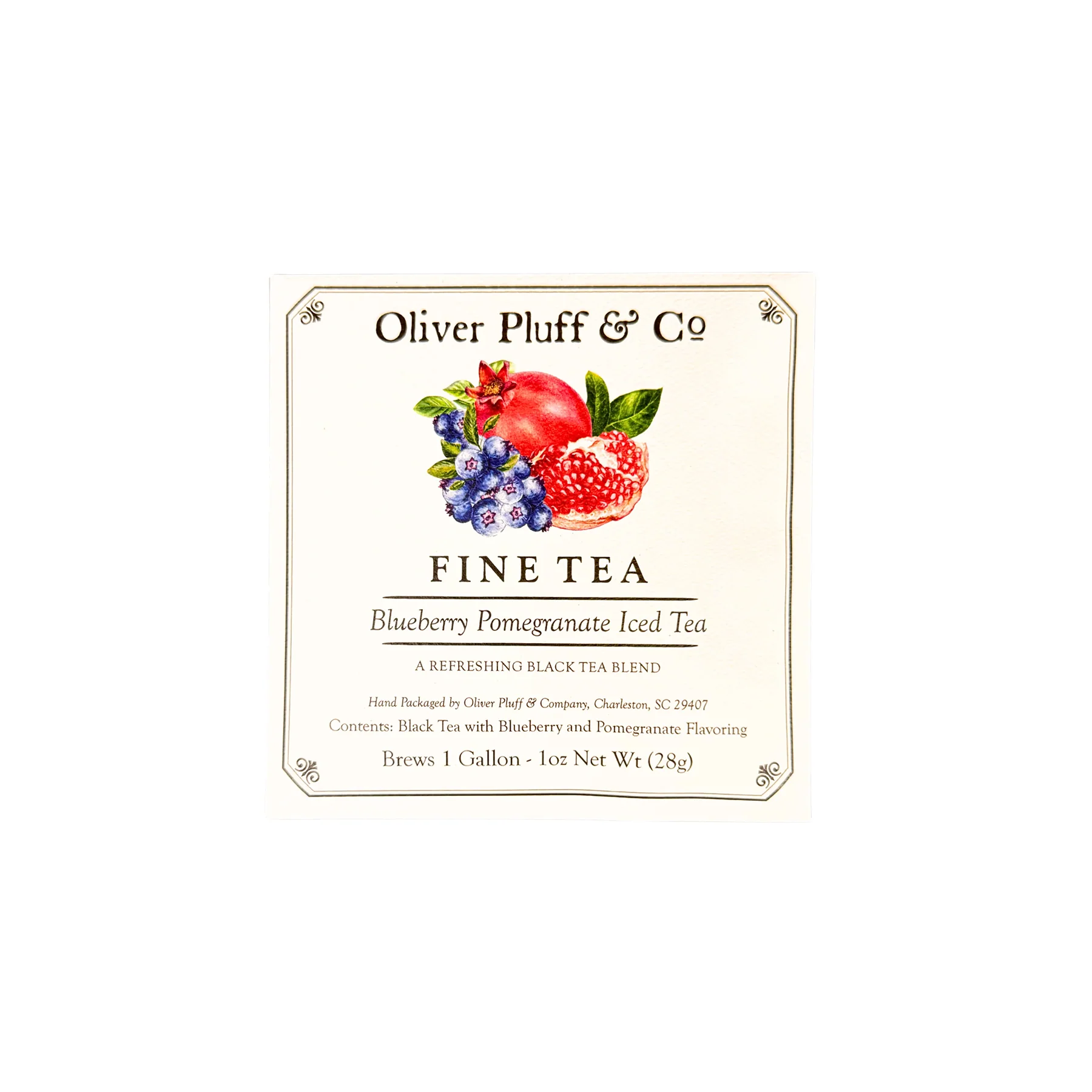 BLUEBERRY POMEGRANATE ICED TEA ENVELOPE