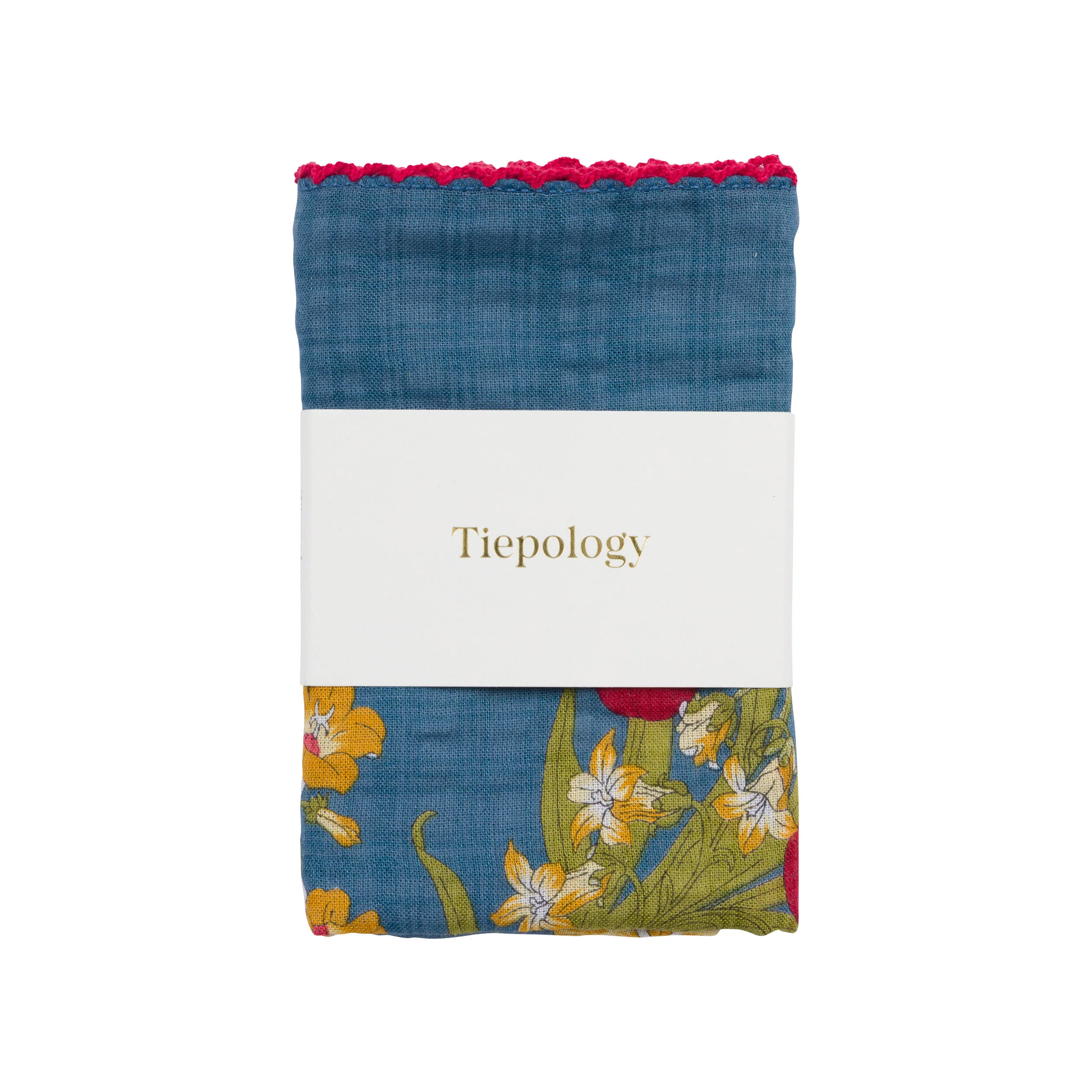 CECILIA FLORAL COTTON RAYON SCARF - Image 2