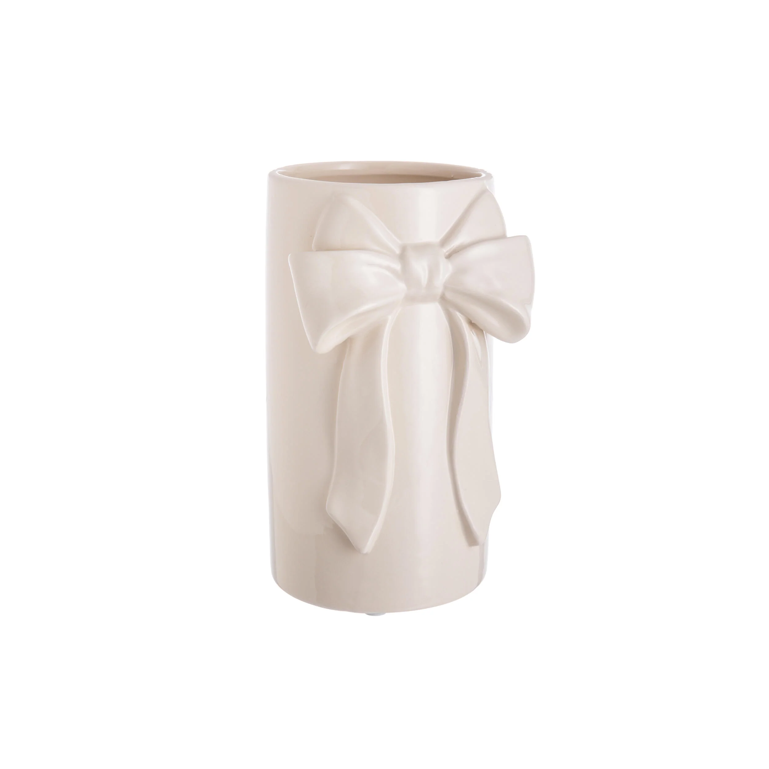 CERAMIC VASE WITH BOW - Image 2