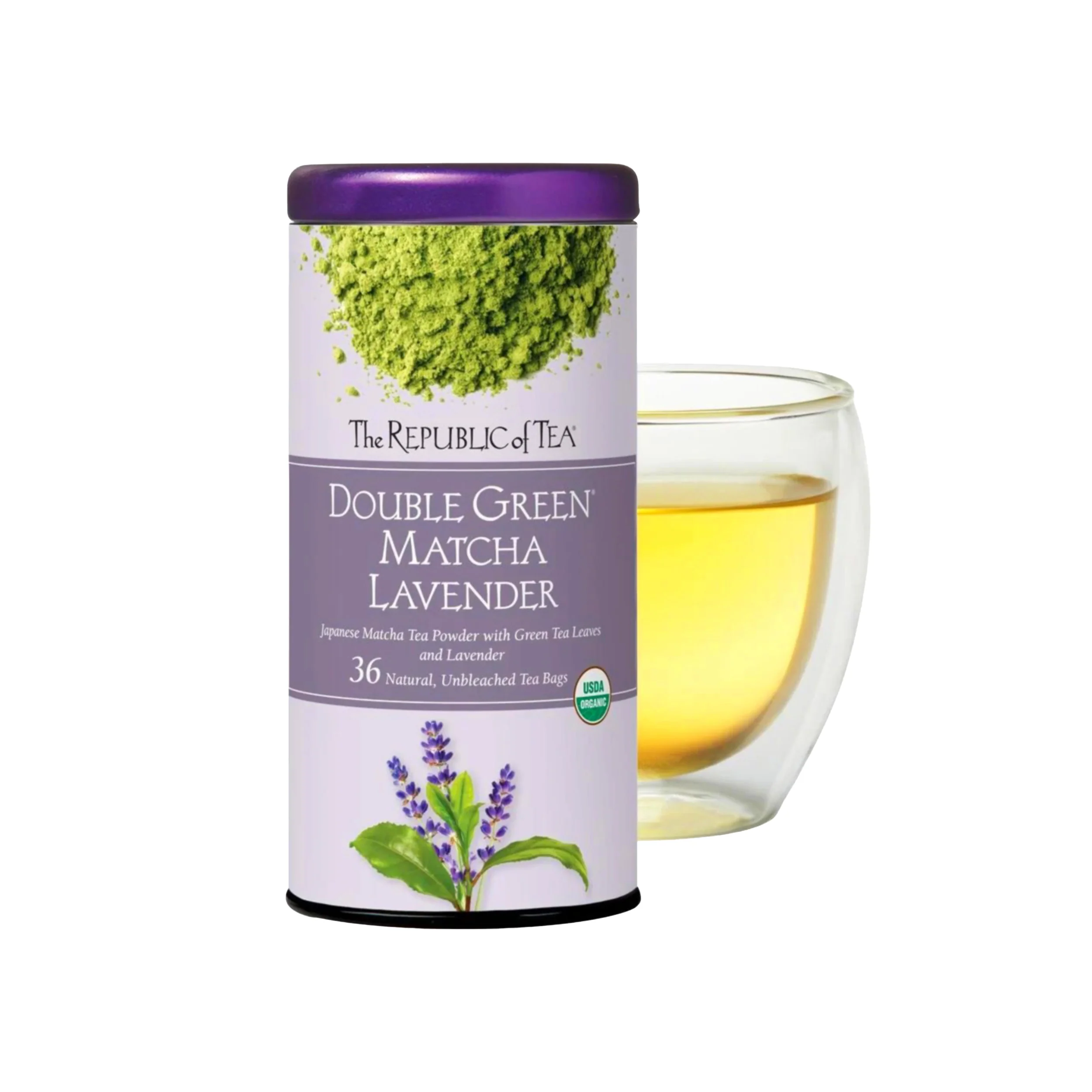 DOUBLE GREEN MATCHA LAVENDER TEA