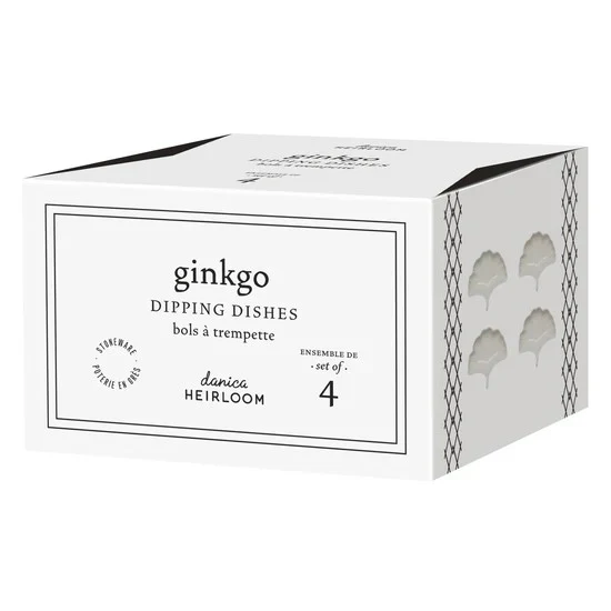 GINKGO DIPPING DISHES - SET OF 4 - Image 5