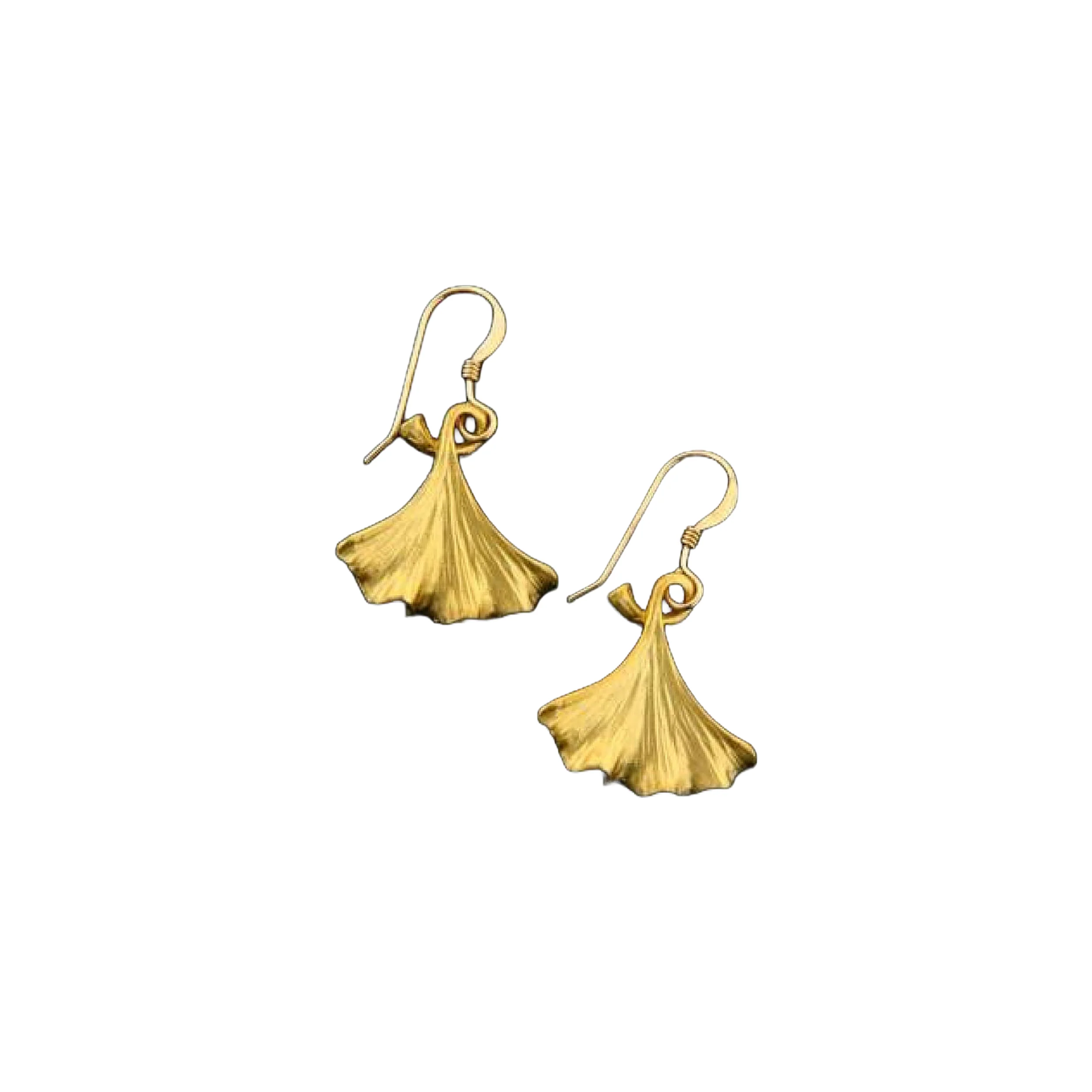 GOLDEN GINKGO EARRINGS