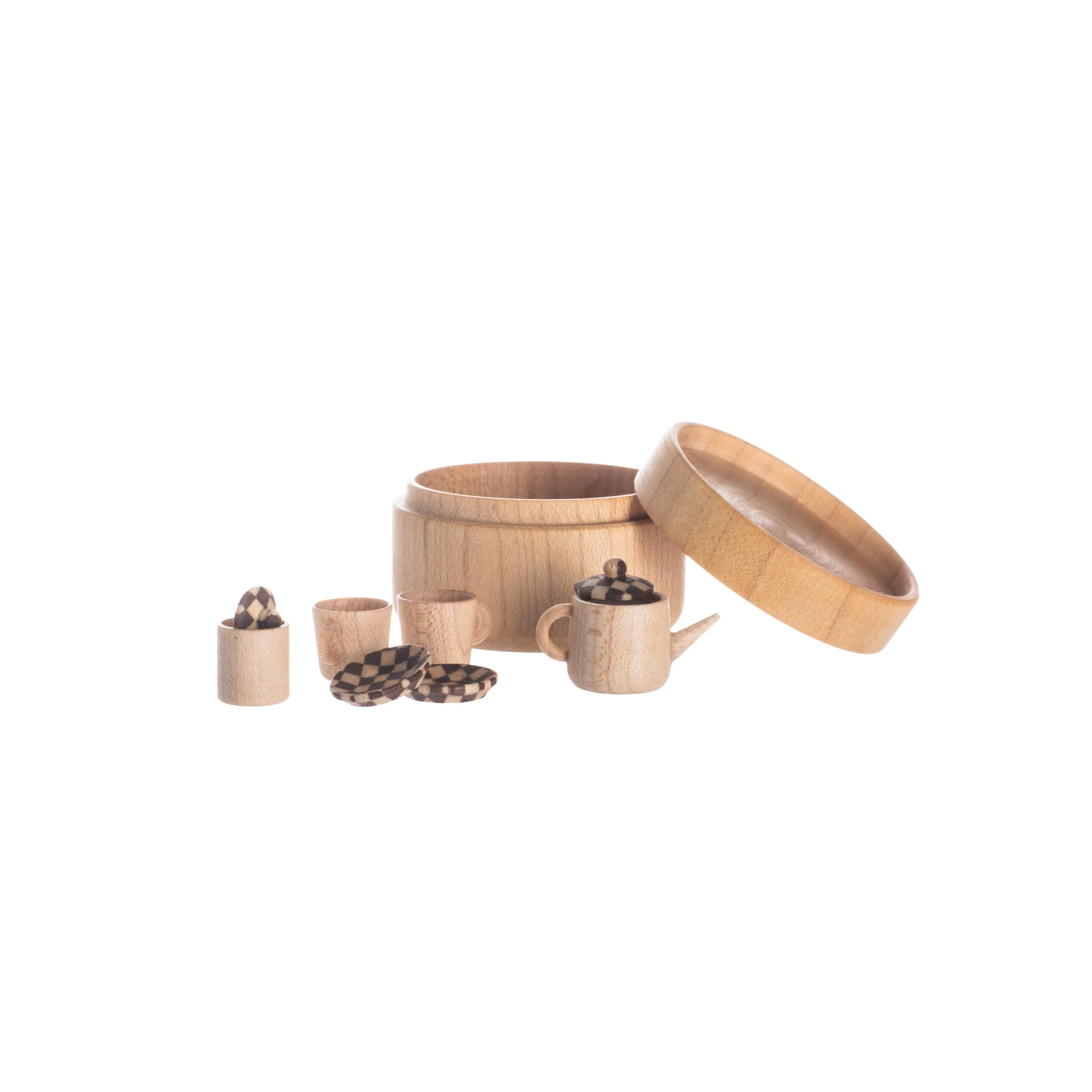 HANDMADE MINIATURE TEA SET