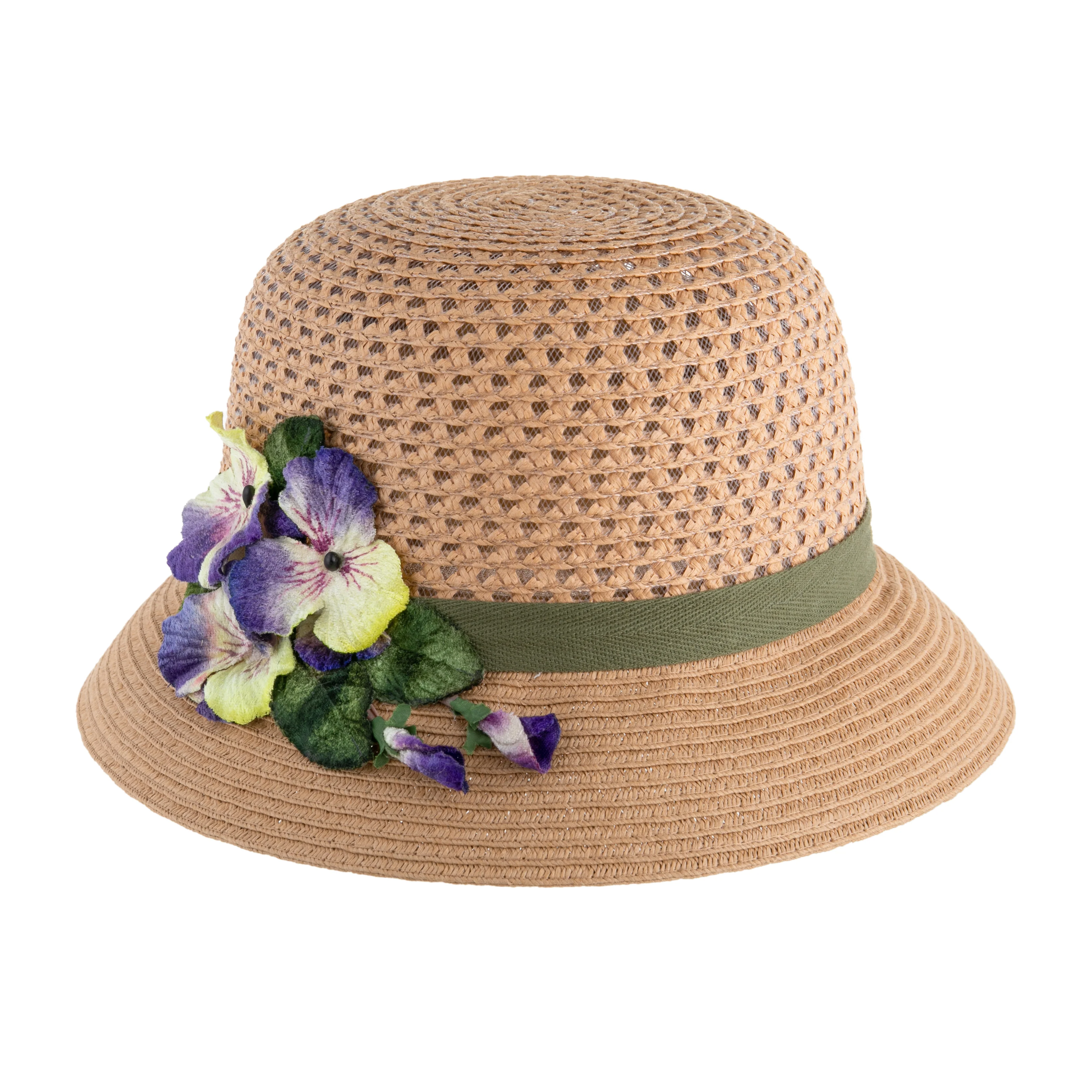 PANSY CLOCHE HAT