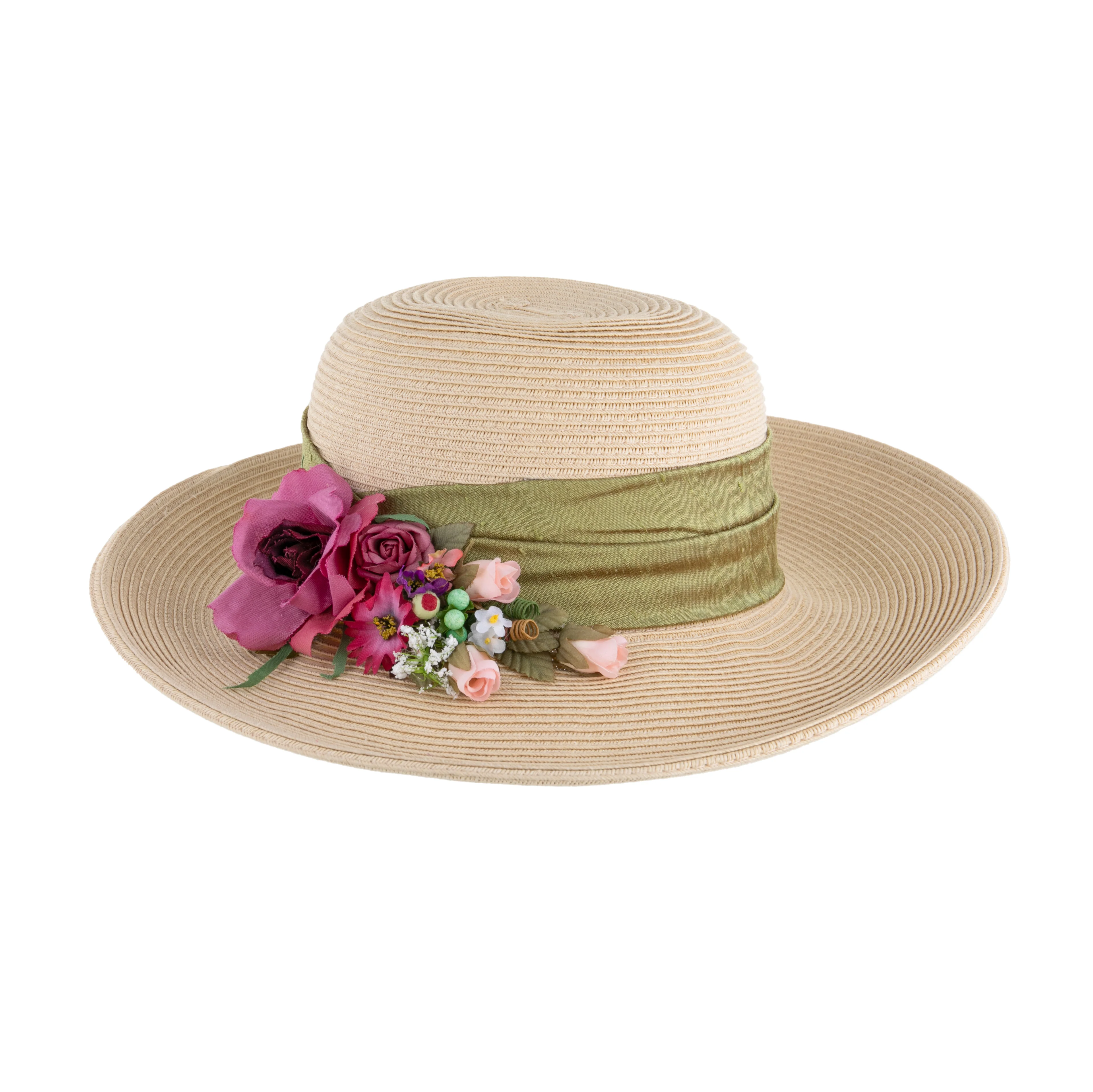 PACKABLE ROSE BRANCH SUNHAT