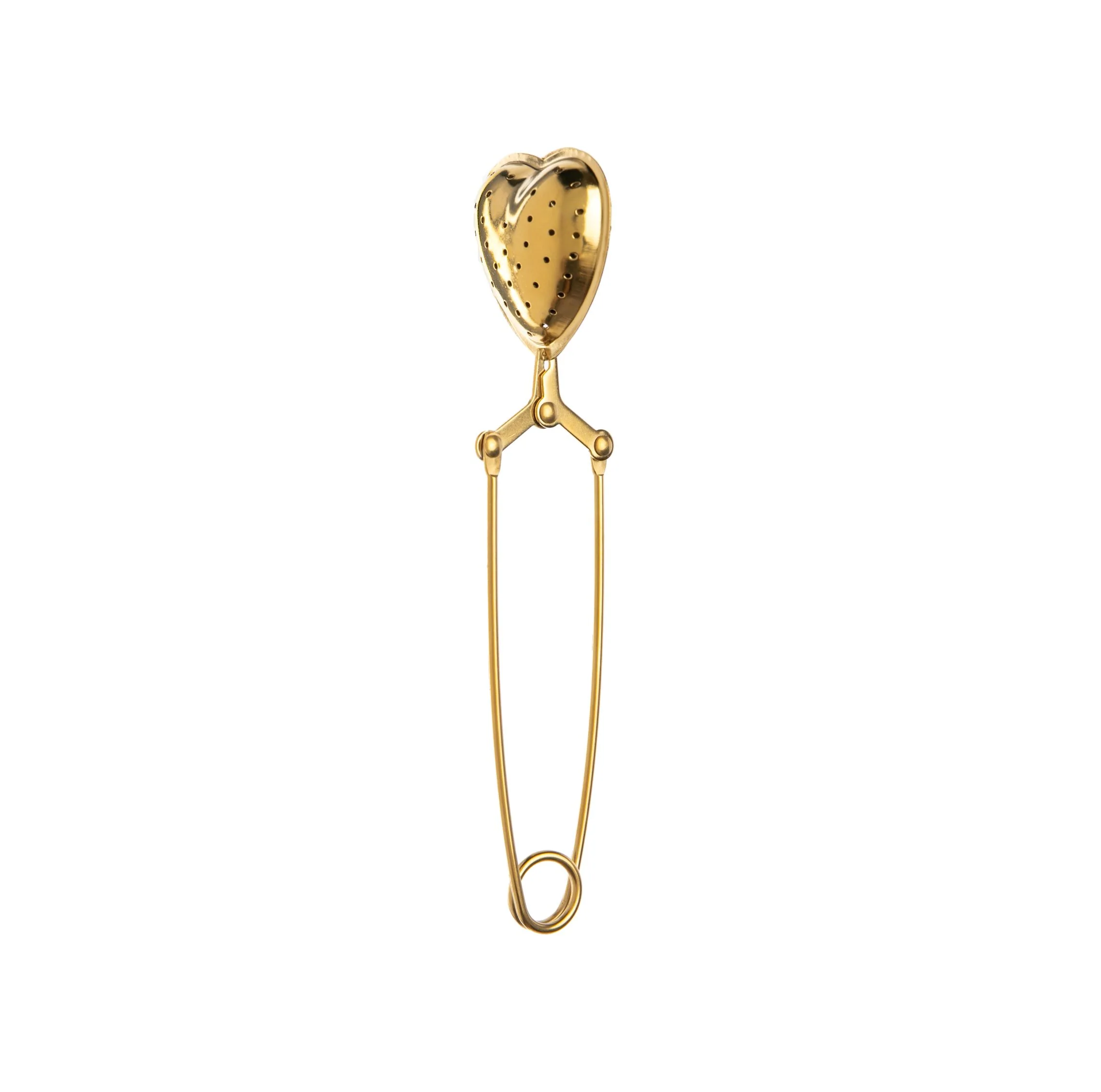 HEART-SHAPED TEA STRAINER