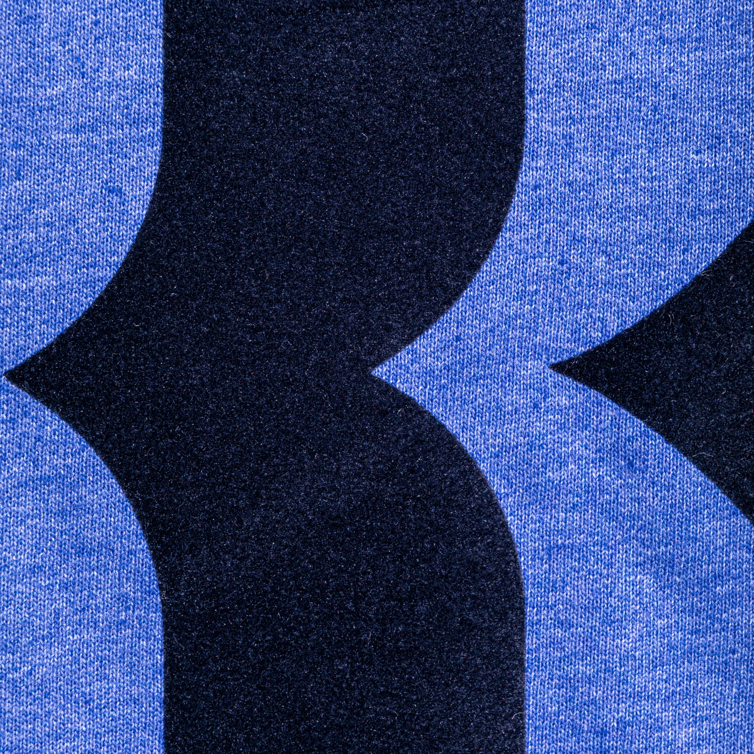 HUNTINGTON “H” SWEATSHIRT – BLUE - Image 4