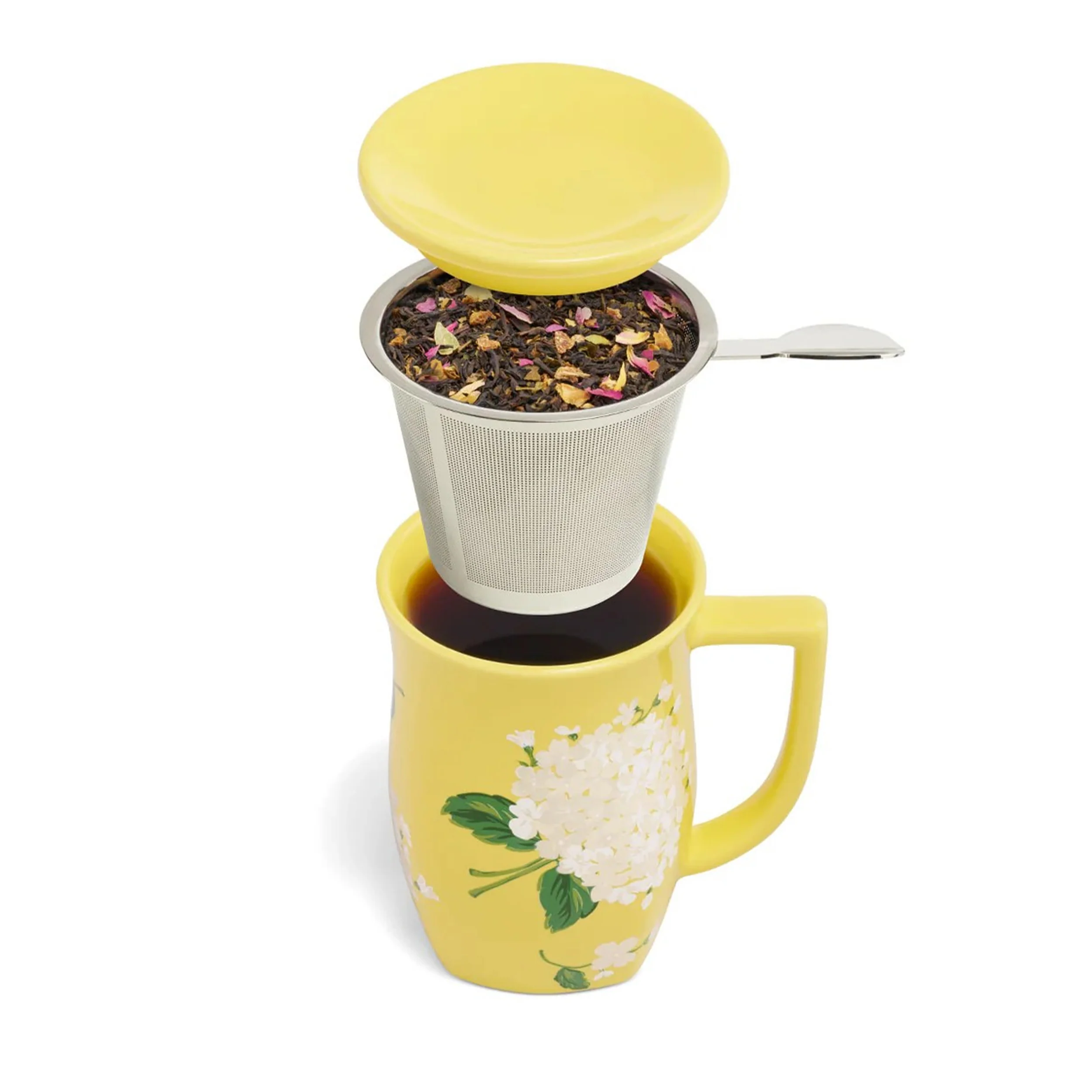 HYDRANGEA STEEPING CUP & INFUSER - Image 2