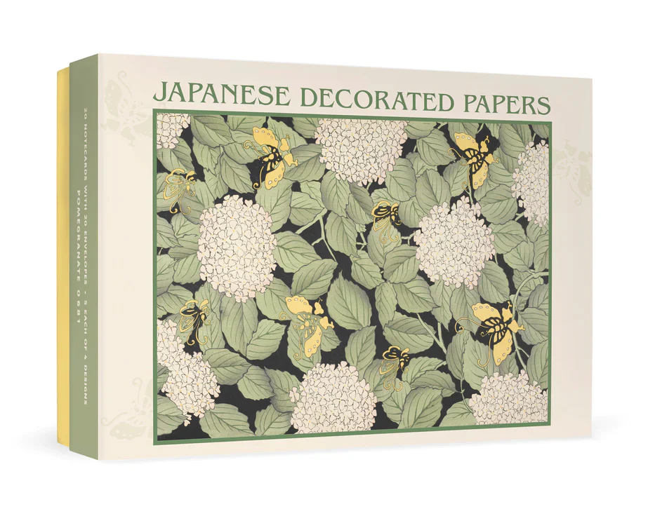 JAPANESE DECORATED PAPERS NOTECARD SET