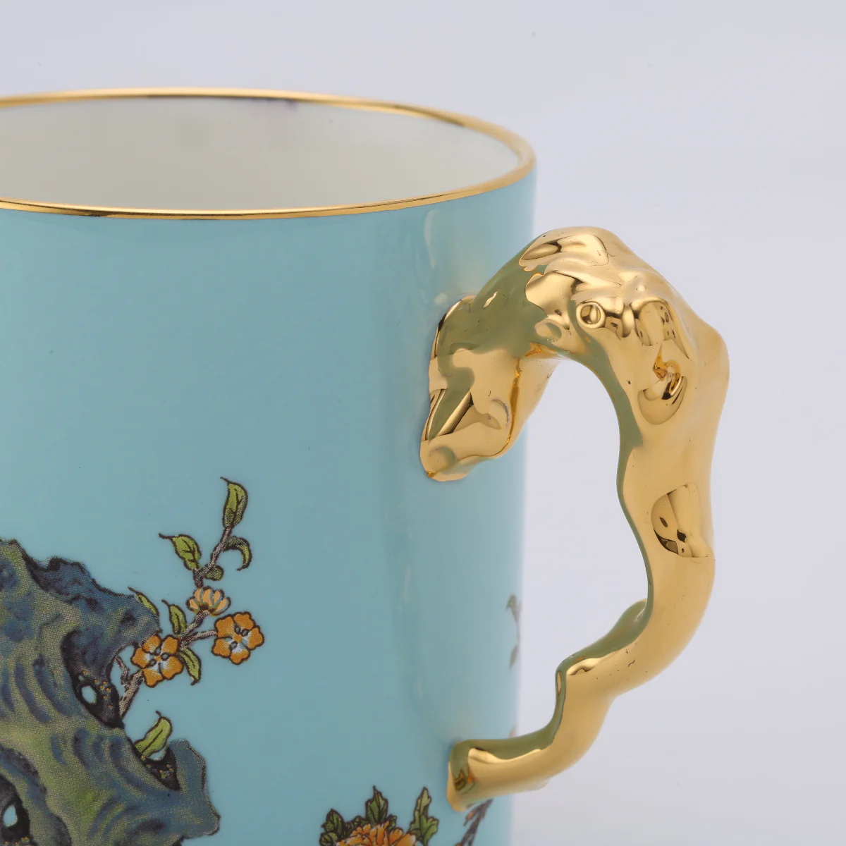 LADY TURQUIOA PEONY MUG - Image 3