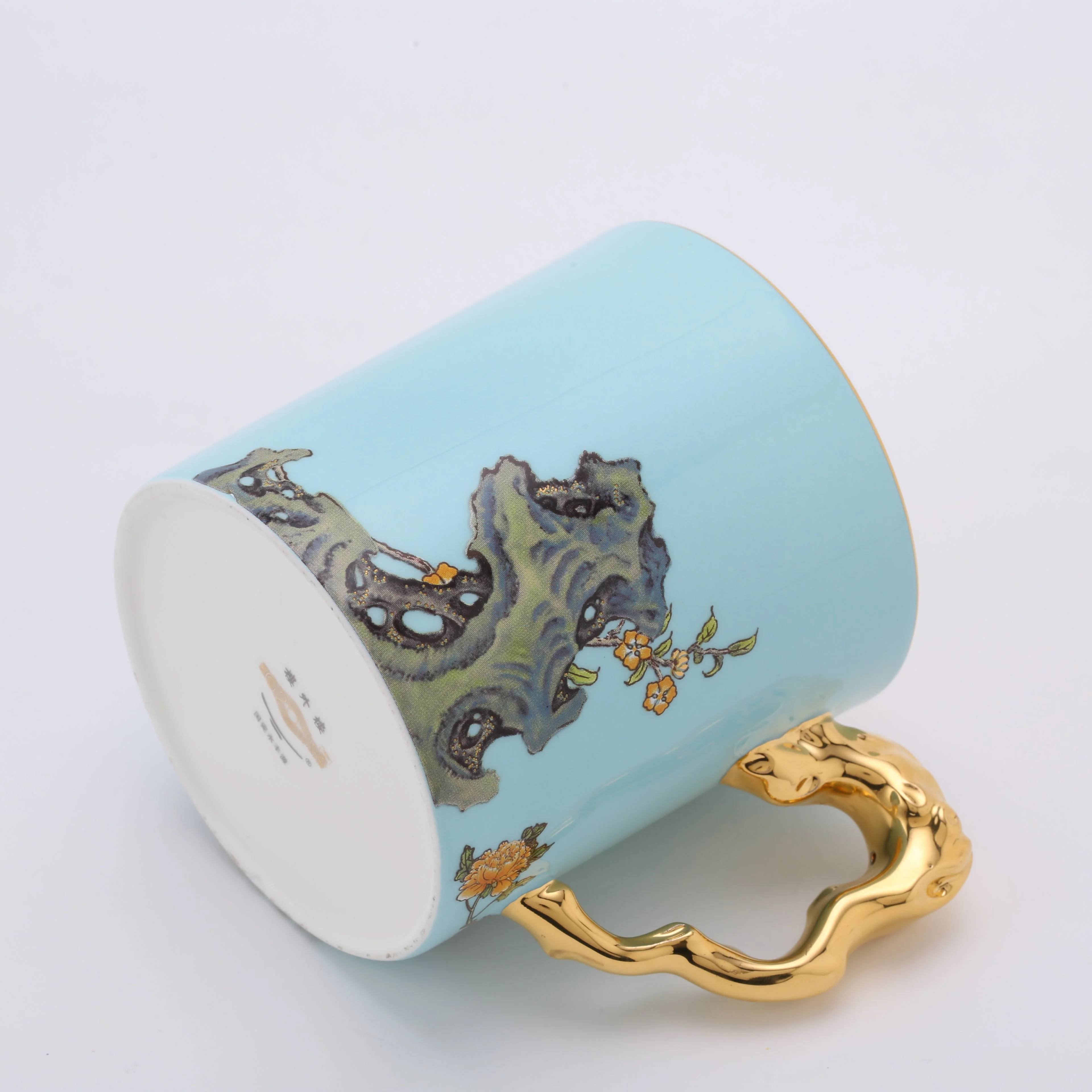 LADY TURQUIOA PEONY MUG - Image 5
