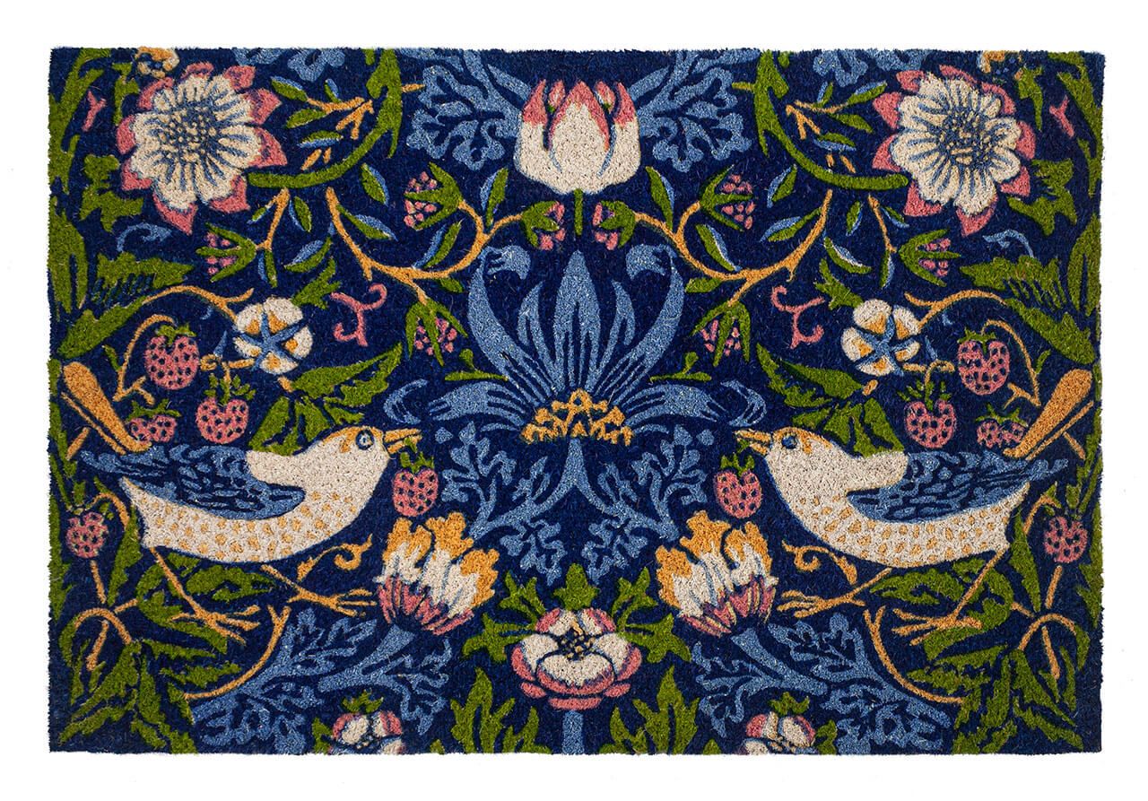 LARGE STRAWBERRY THIEF DOORMAT