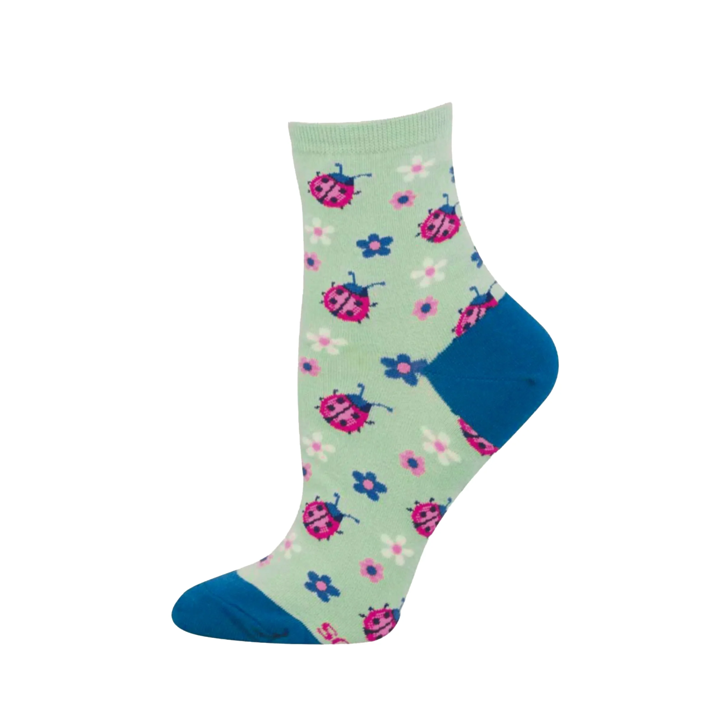 LUCK BE MY LADY SOCKS - GREEN