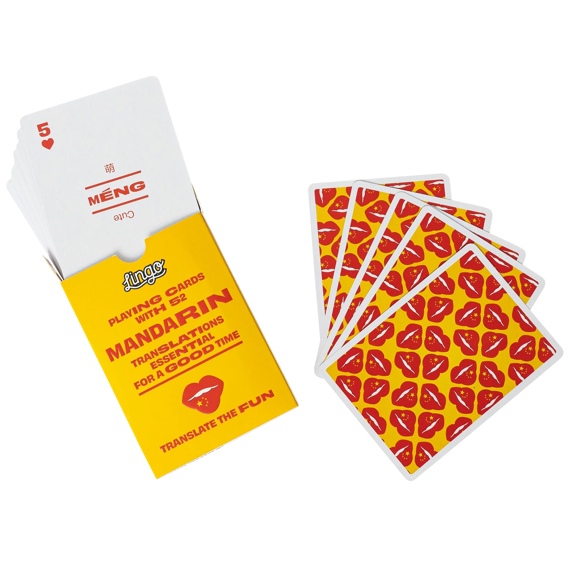 MANDARIN/ENGLISH PLAYING CARDS - Image 2