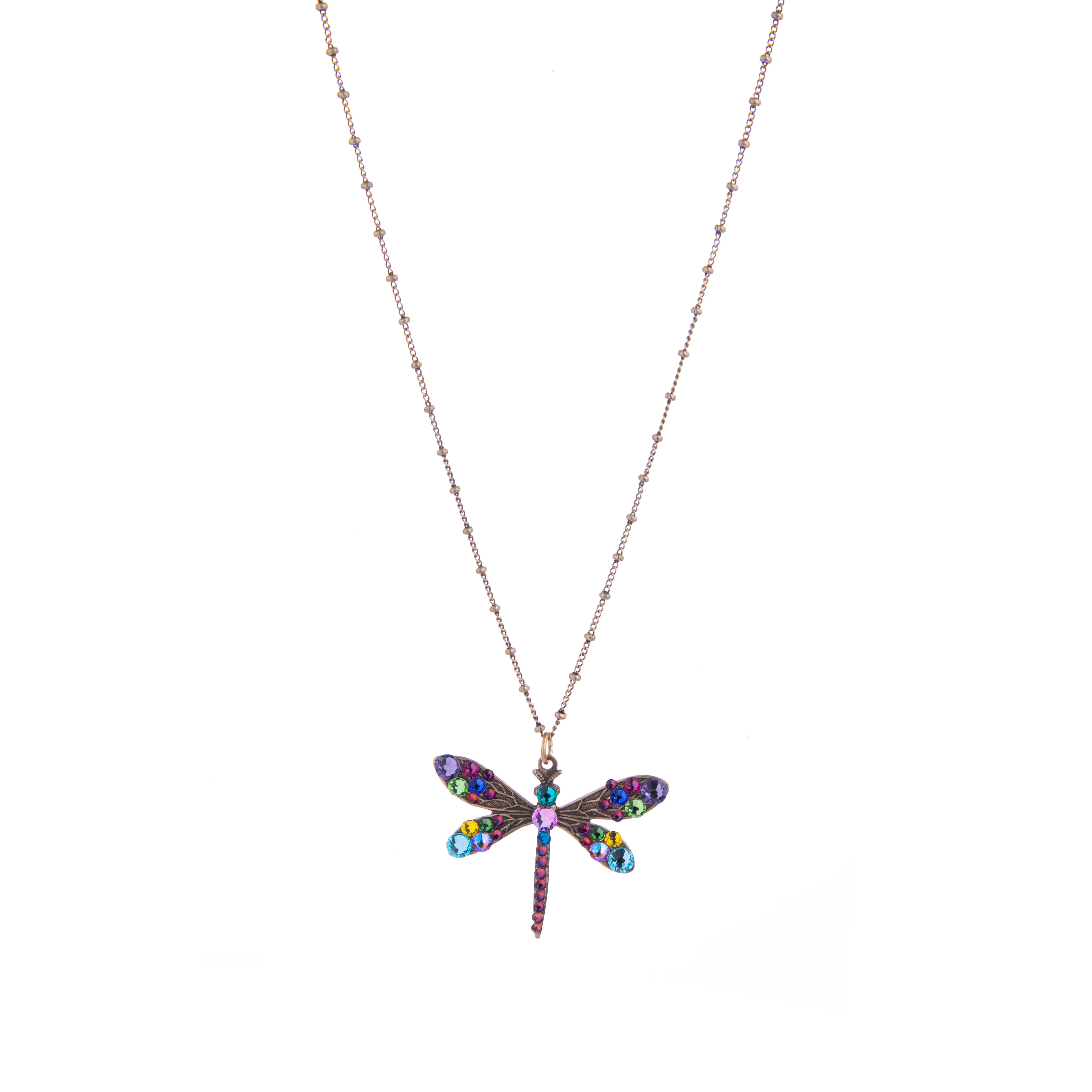 MULTICOLOR DRAGONFLY NECKLACE - Image 2