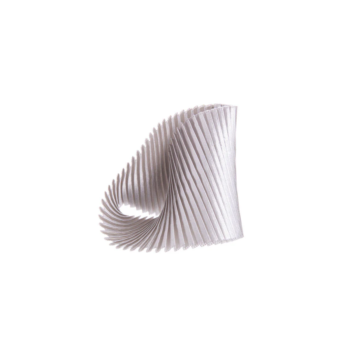 PLEATED RIBBON SHELL BRACELET - Image 3