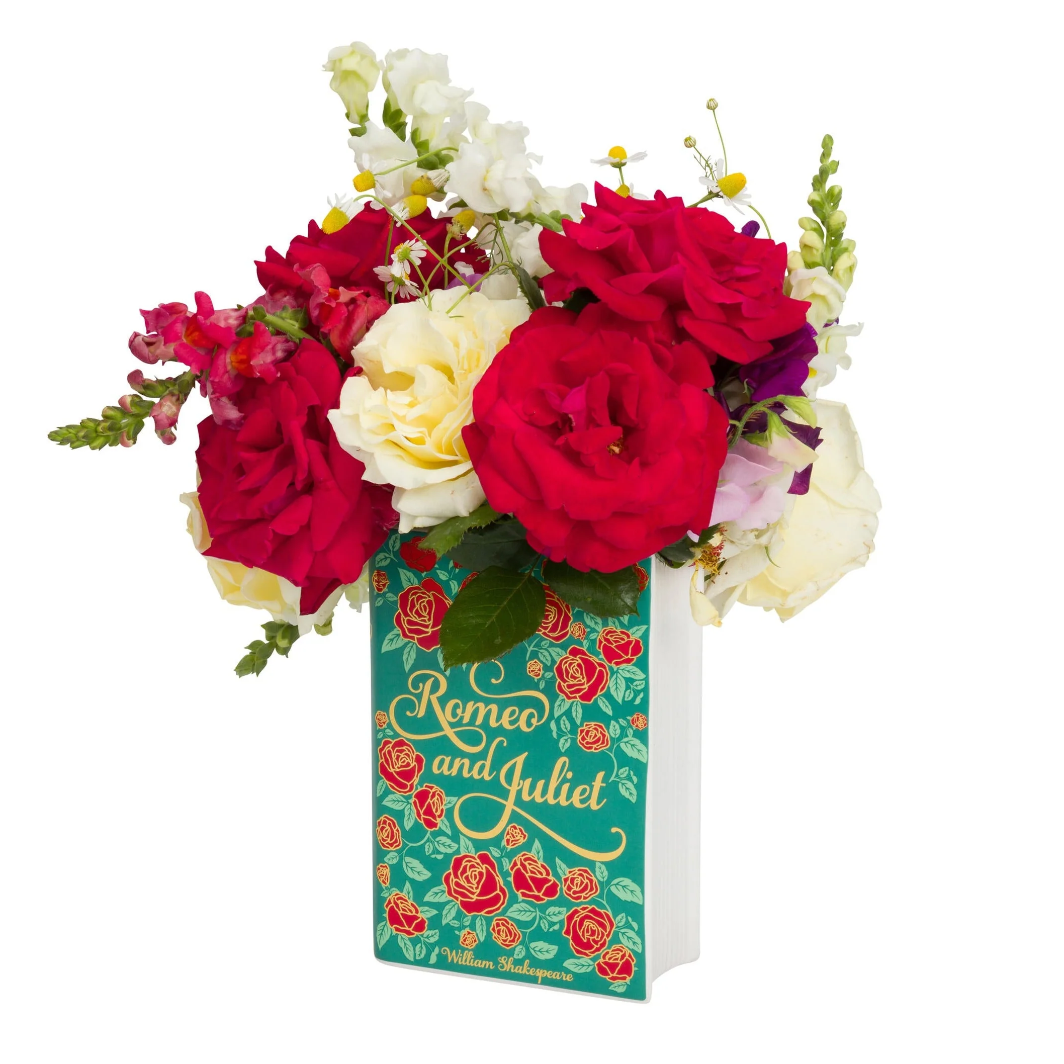 ROMEO AND JULIET BOOK VASE