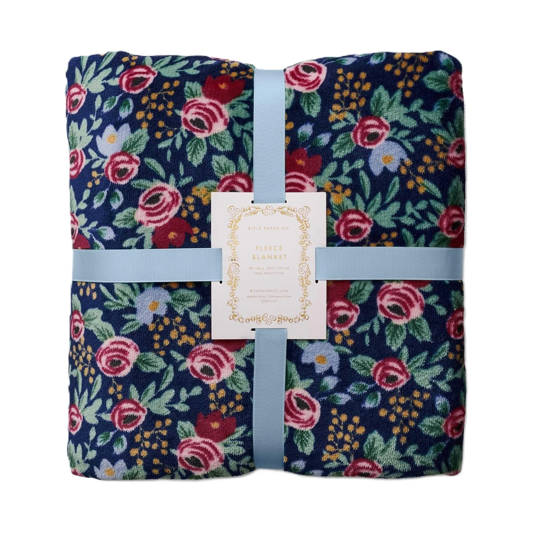 ROSA REVERSIBLE FLEECE BLANKET