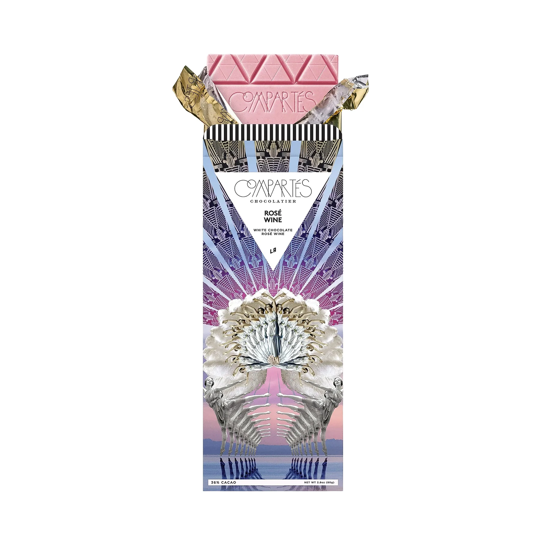 ROSÉ WINE WHITE CHOCOLATE BAR