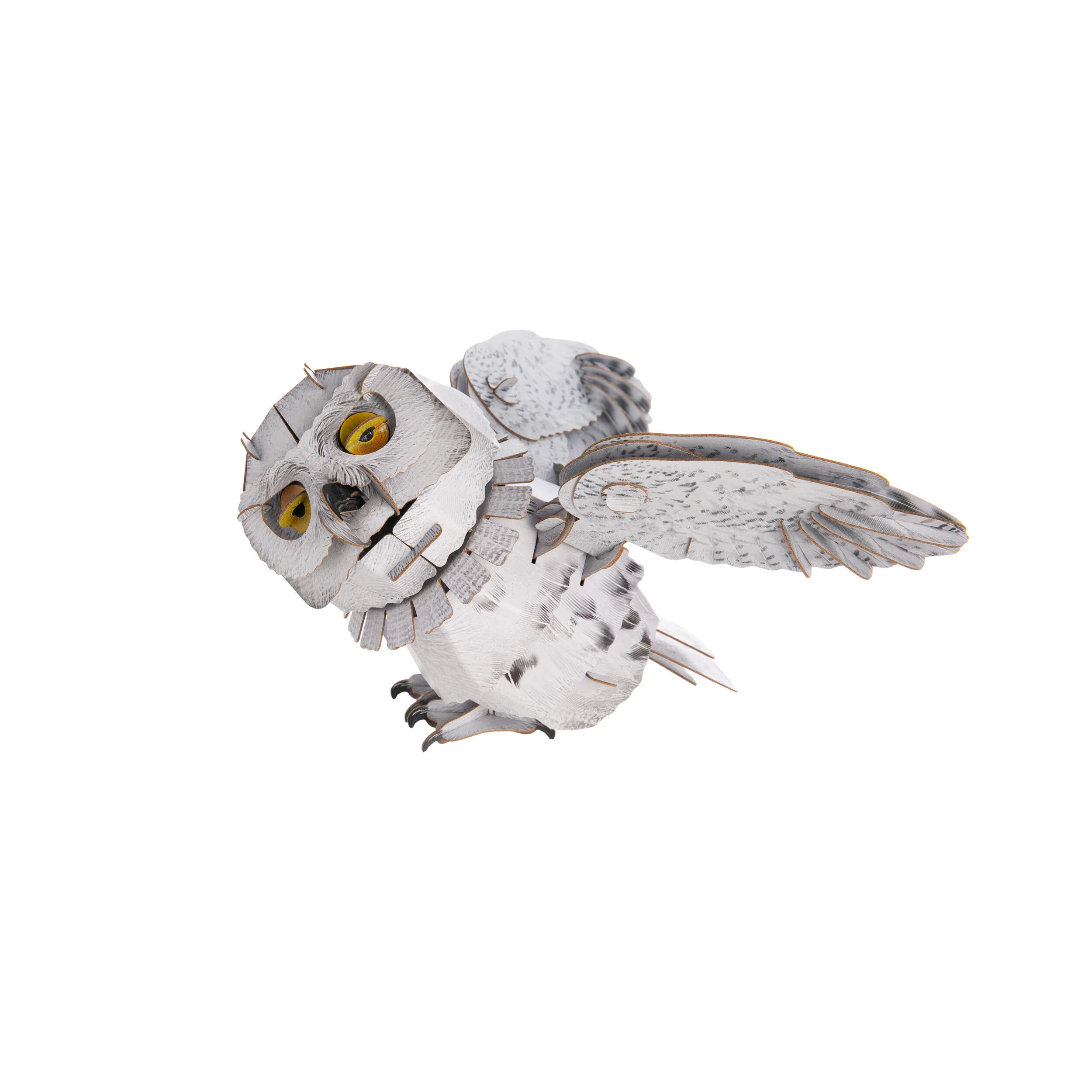 SNOWY OWL 3D PAPER MODEL KIT - Image 3