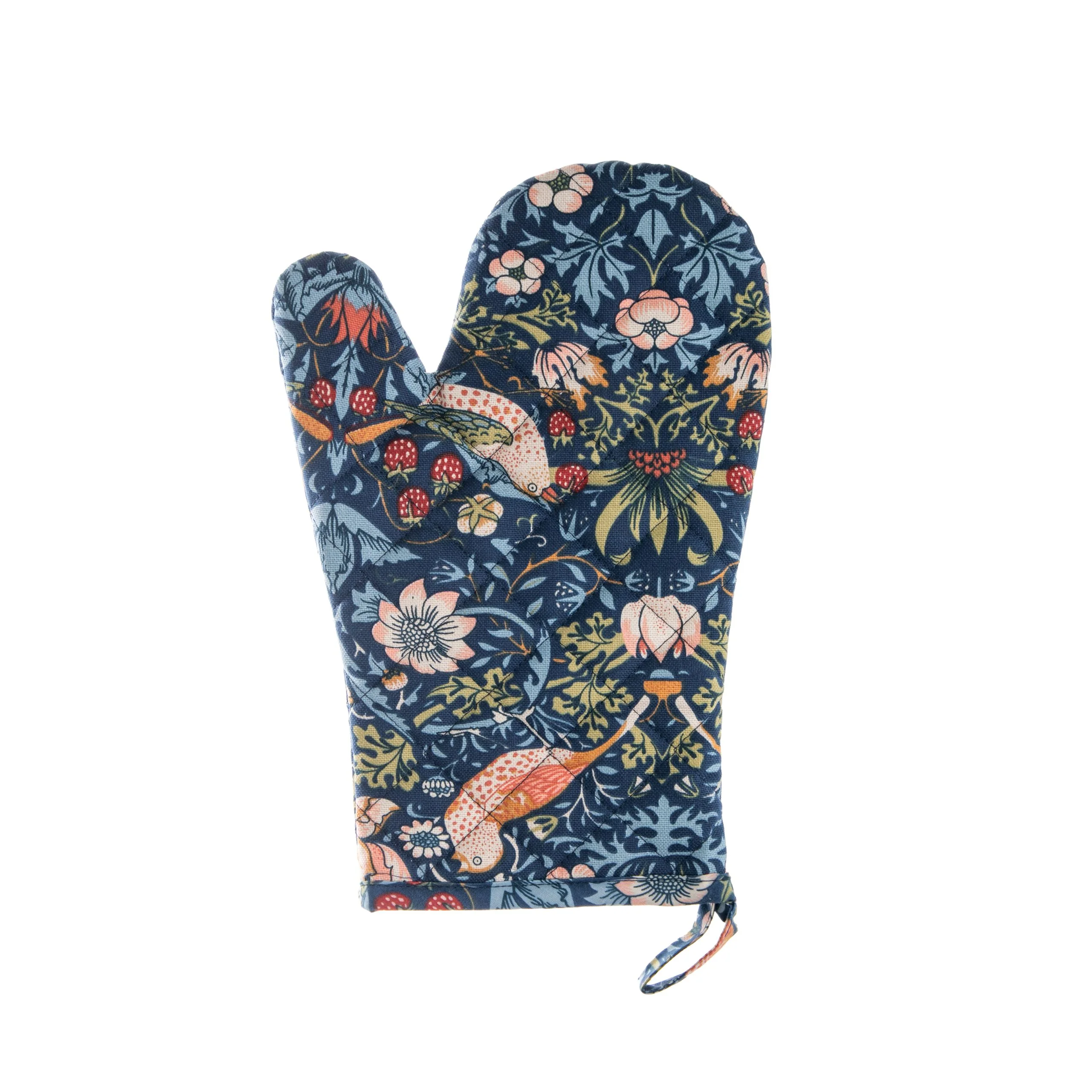 STRAWBERRY THIEF OVEN MITT