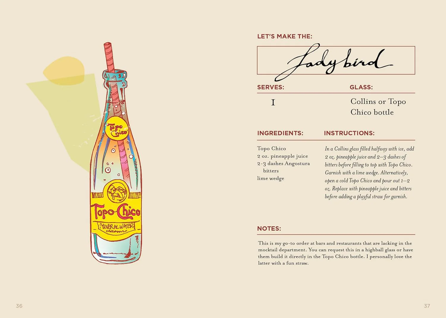 THE BOOZE-FREE BAR(C)ART BOOK: THE ART OF CRAFTING EASY, ELEGANT MOCKTAILS - Image 4