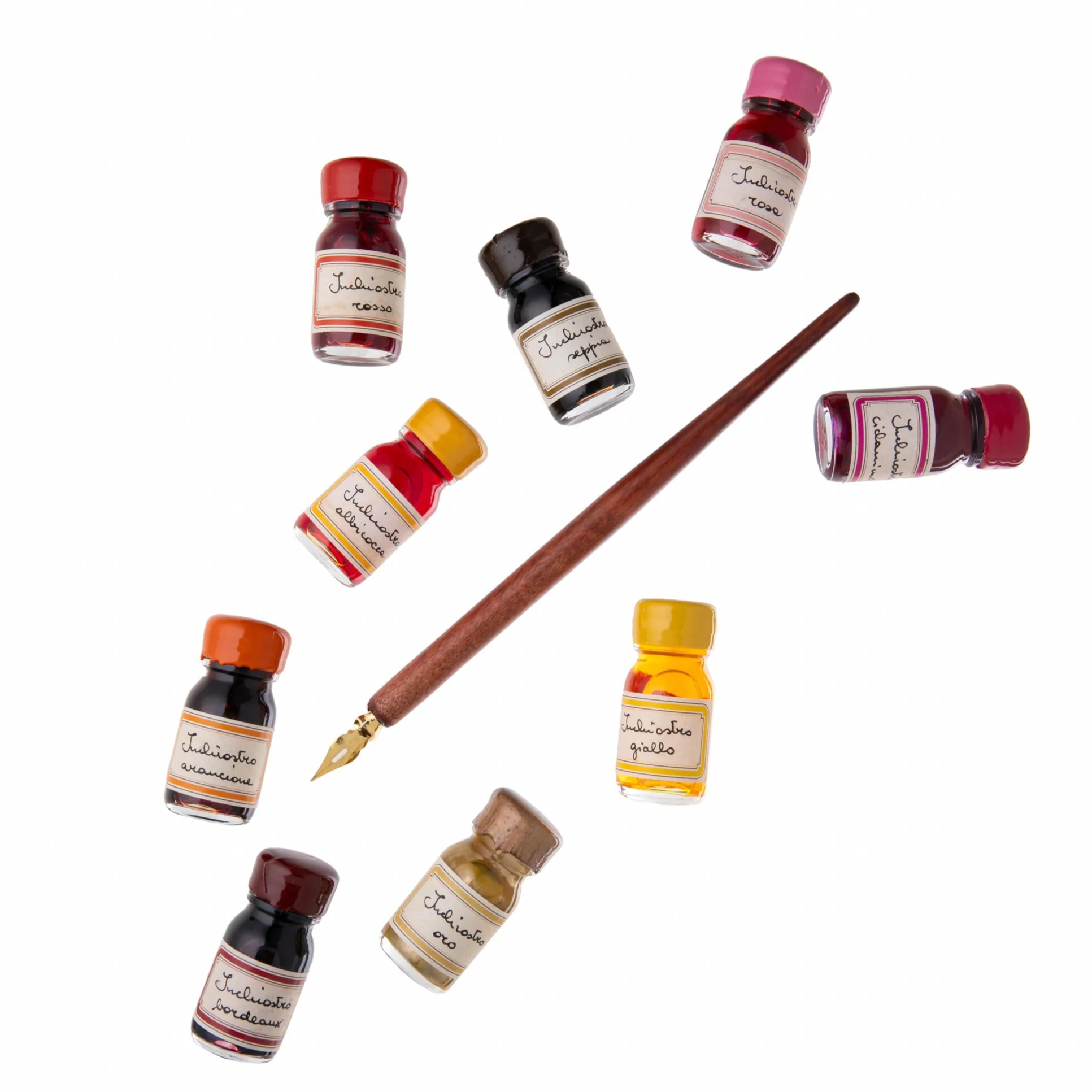 VINTAGE STYLE DIP PEN AND INK SET - Image 4